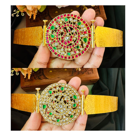 Jadua Kundan 2 in 1 Bridal Hipbelt