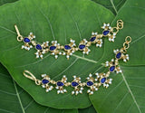 Kundan Stones Ear Chains - Nakshatra Jewels