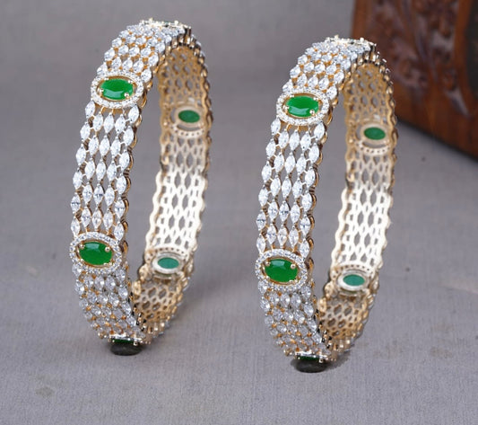 AD Stone Bangles