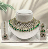 Victorian Polish with AD Stones choker