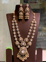 Mossianite and AD Stones Bridal Haram