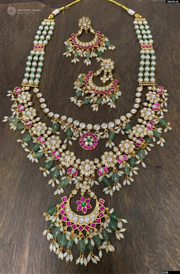 Kundan Stones Bridal Layer Haram