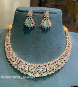 AD Stones Choker - Nakshatra Jewels