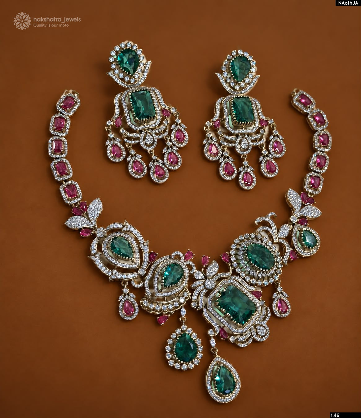 AD Stones Necklace