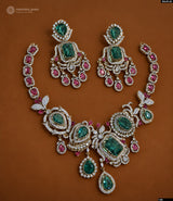 AD Stones Necklace
