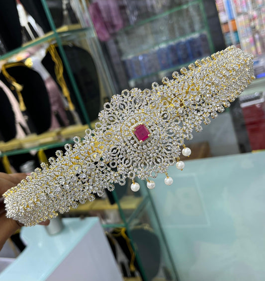 American Diamond Stones Bridal Hip Belt