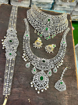 American Diamond Stones Bridal Combo