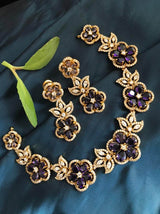 AD Stones Necklace - Nakshatra Jewels