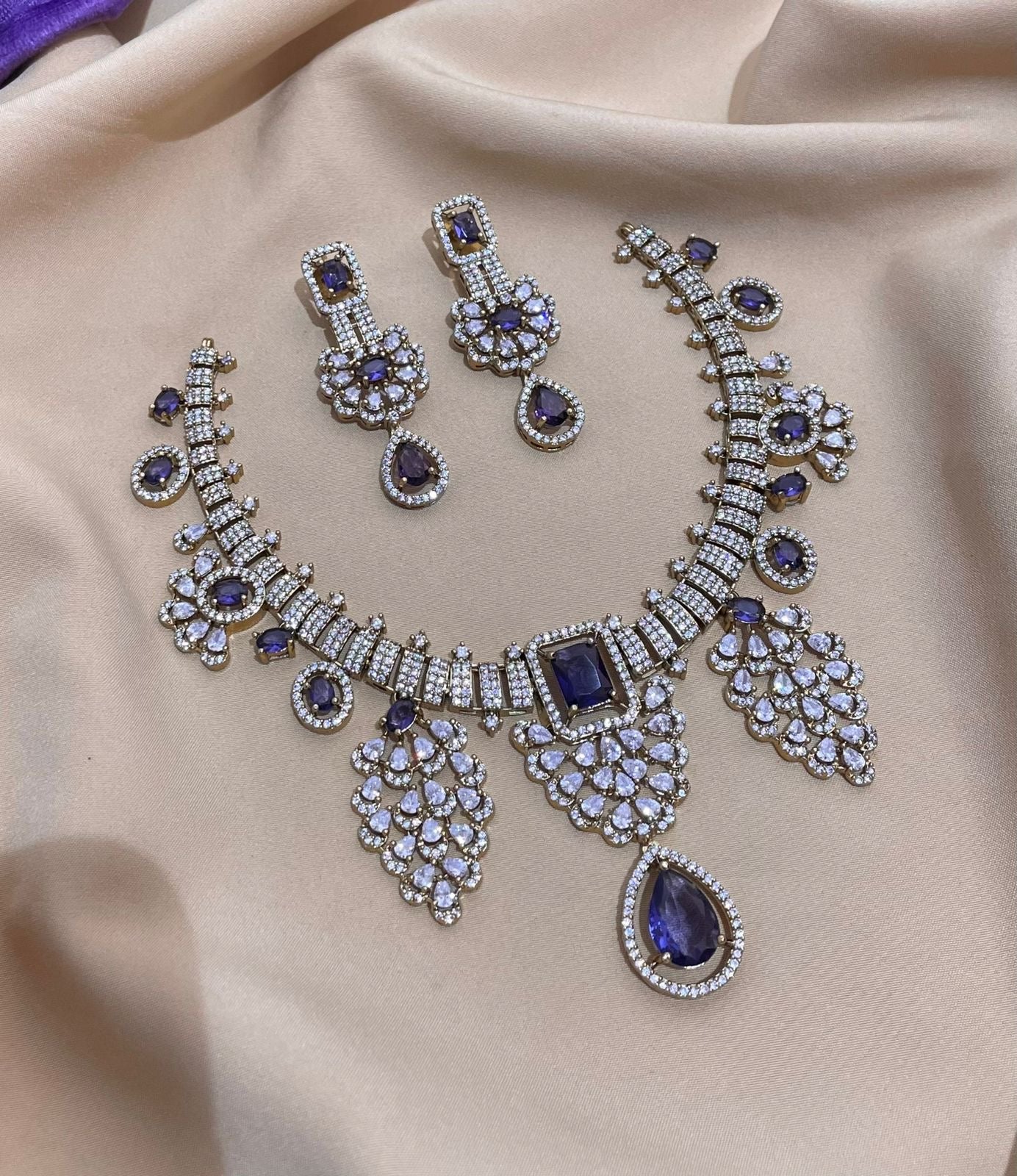 AD Stones Necklace