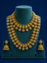 Nakshi Work with AD Stones Bridal Combo
