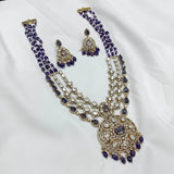 Mossianite Stones with Beads Haram - Nakshatra Jewels