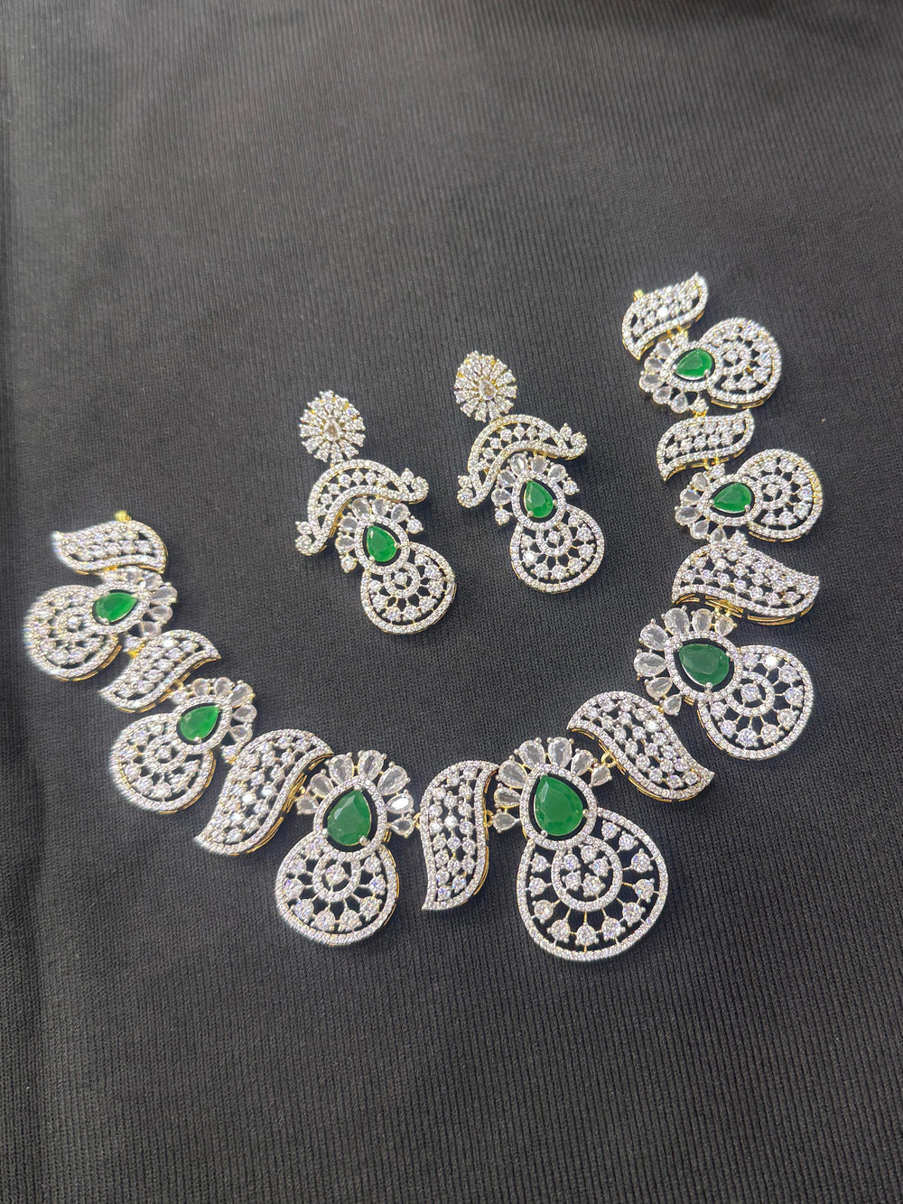 American Diamond Stones Necklace