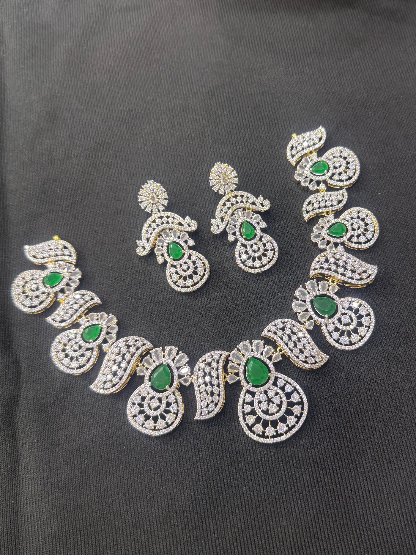 American Diamond Stones Necklace