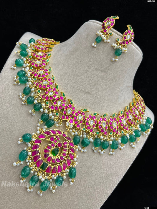 Jadau Kundan Stones Bridal Necklace