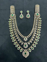 American Diamond Stones Bridal Layer Haram