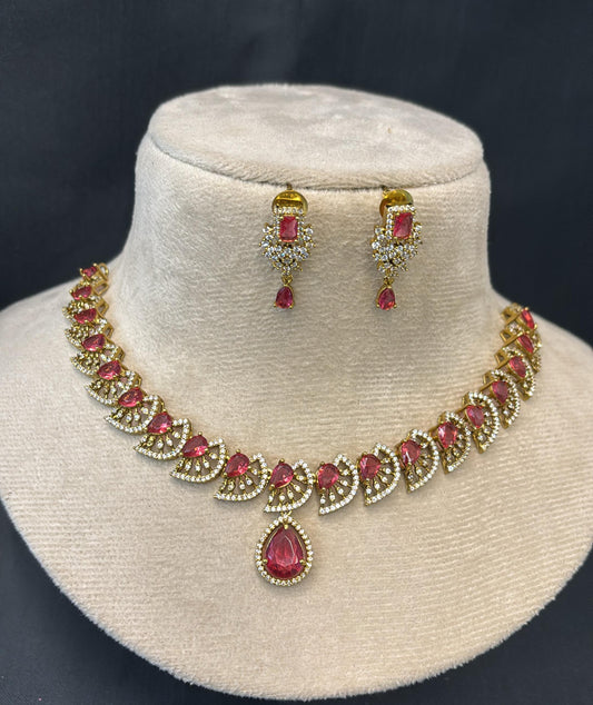 AD Stones Necklace