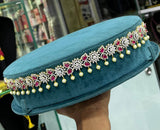 American Diamond Stones Hip Chain - Nakshatra Jewels