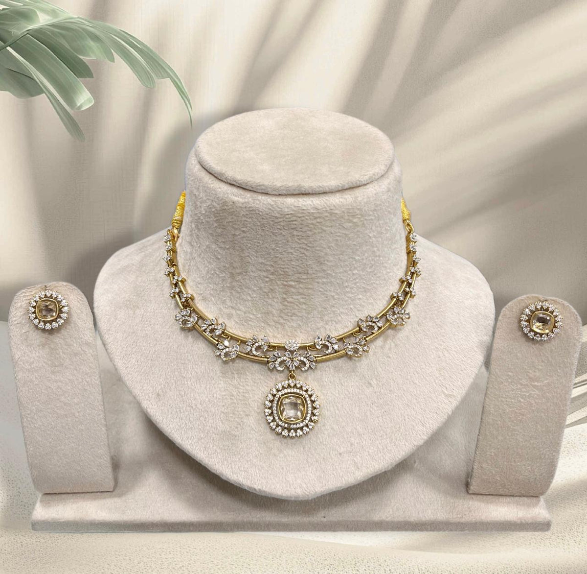 AD Stones Necklace