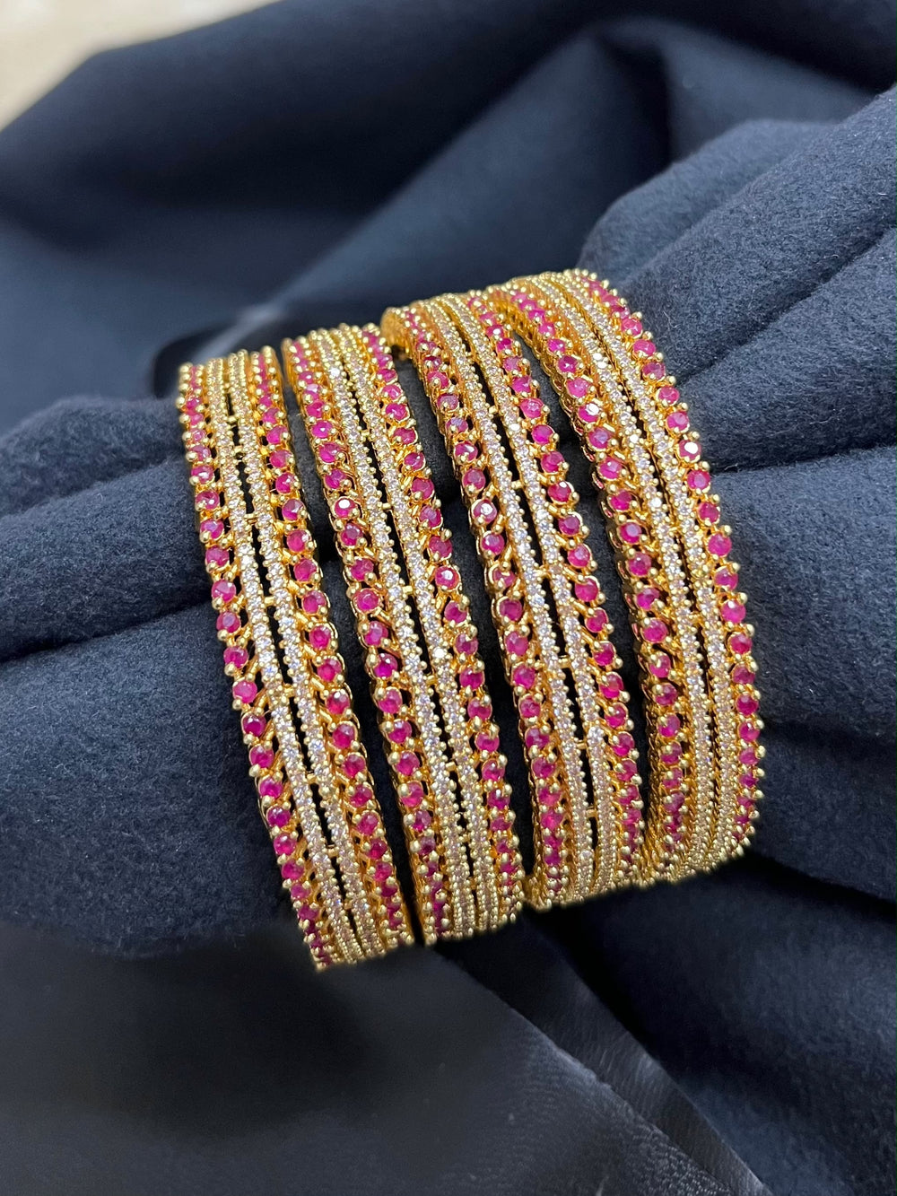 AD Stone Bangles