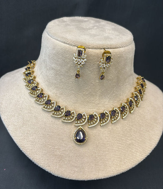 AD Stones Necklace