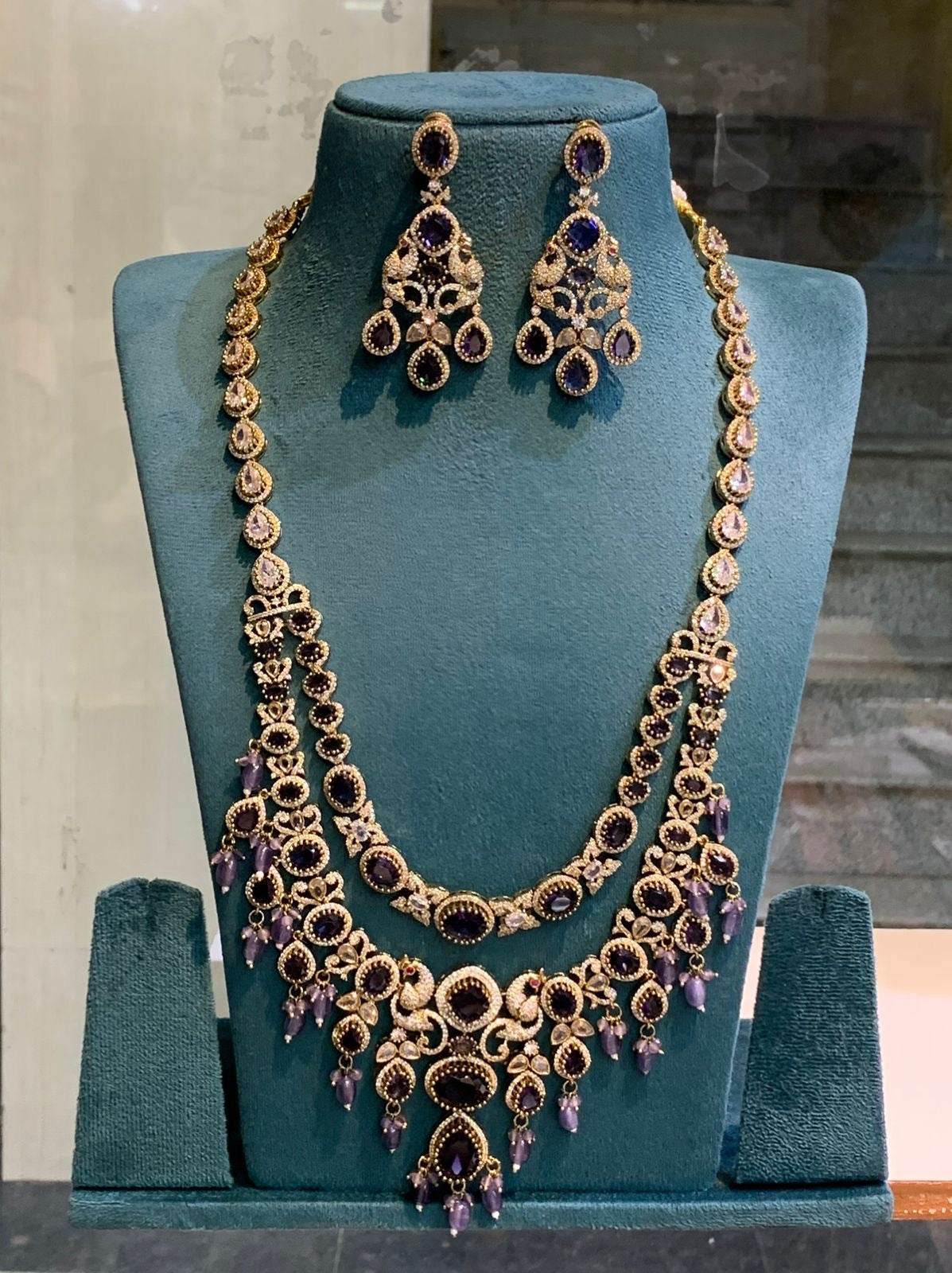 Victorian Polish with AD Stones Haram