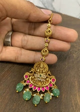 Nagasi work with Kempu Stones - Nakshatra Jewels