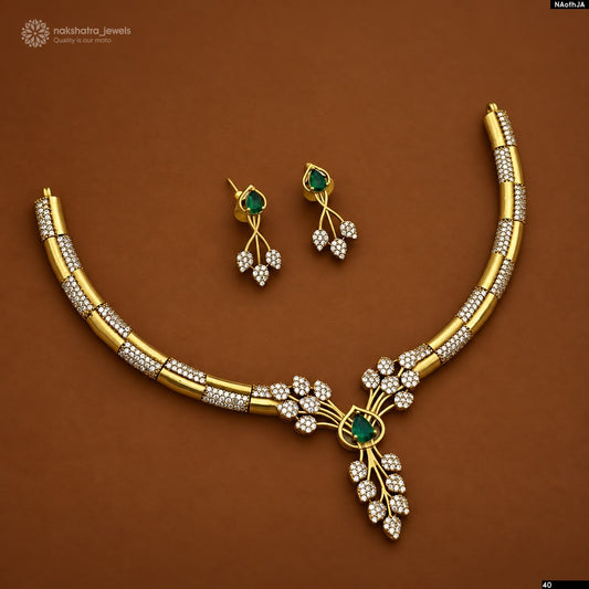 AD Stones Neck Set
