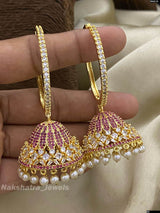 AD Stones Earrings - Nakshatra Jewels