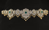 American Diamond Stones Bridal Chain Belt - Nakshatra Jewels
