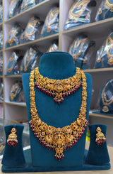 Nakshi Work with AD Stones Bridal Combo