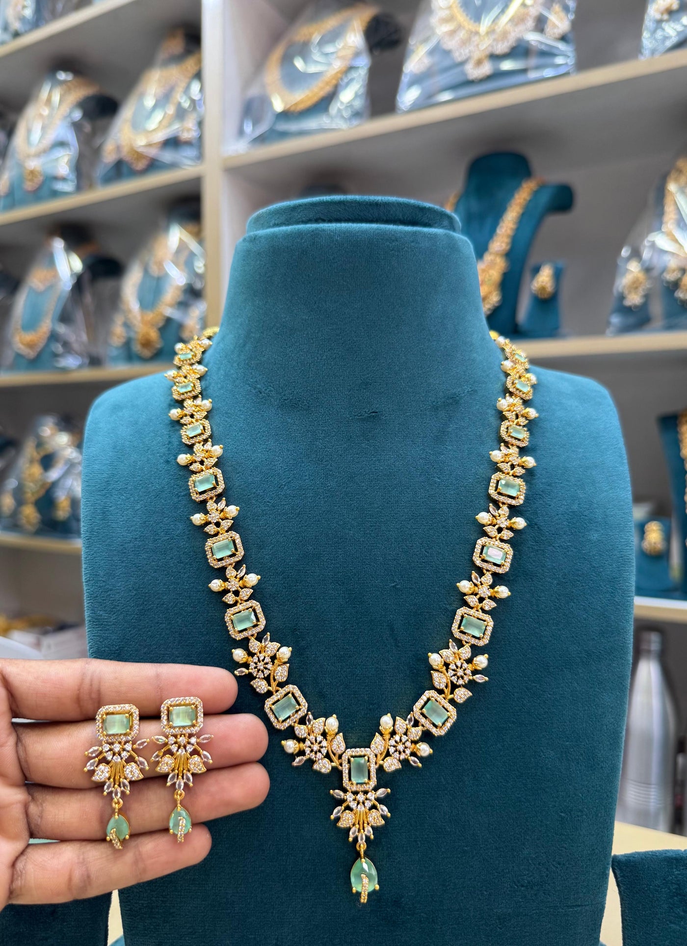 AD Stones Necklace