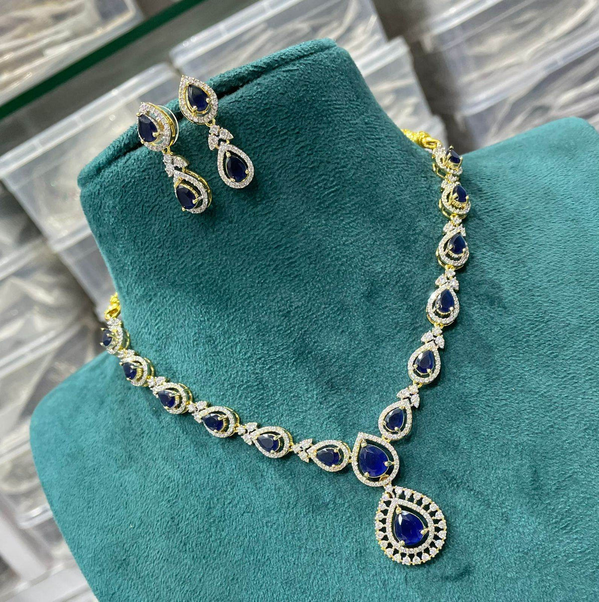 AD Stones Necklace