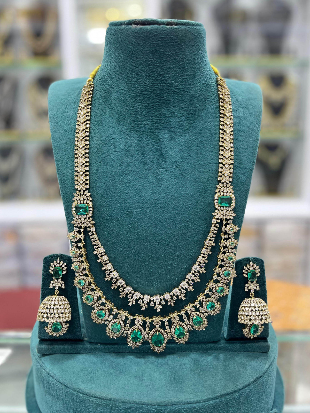 Victorian Polish with AD Stones Haram