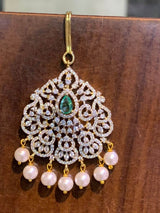 ad stone maang tikka