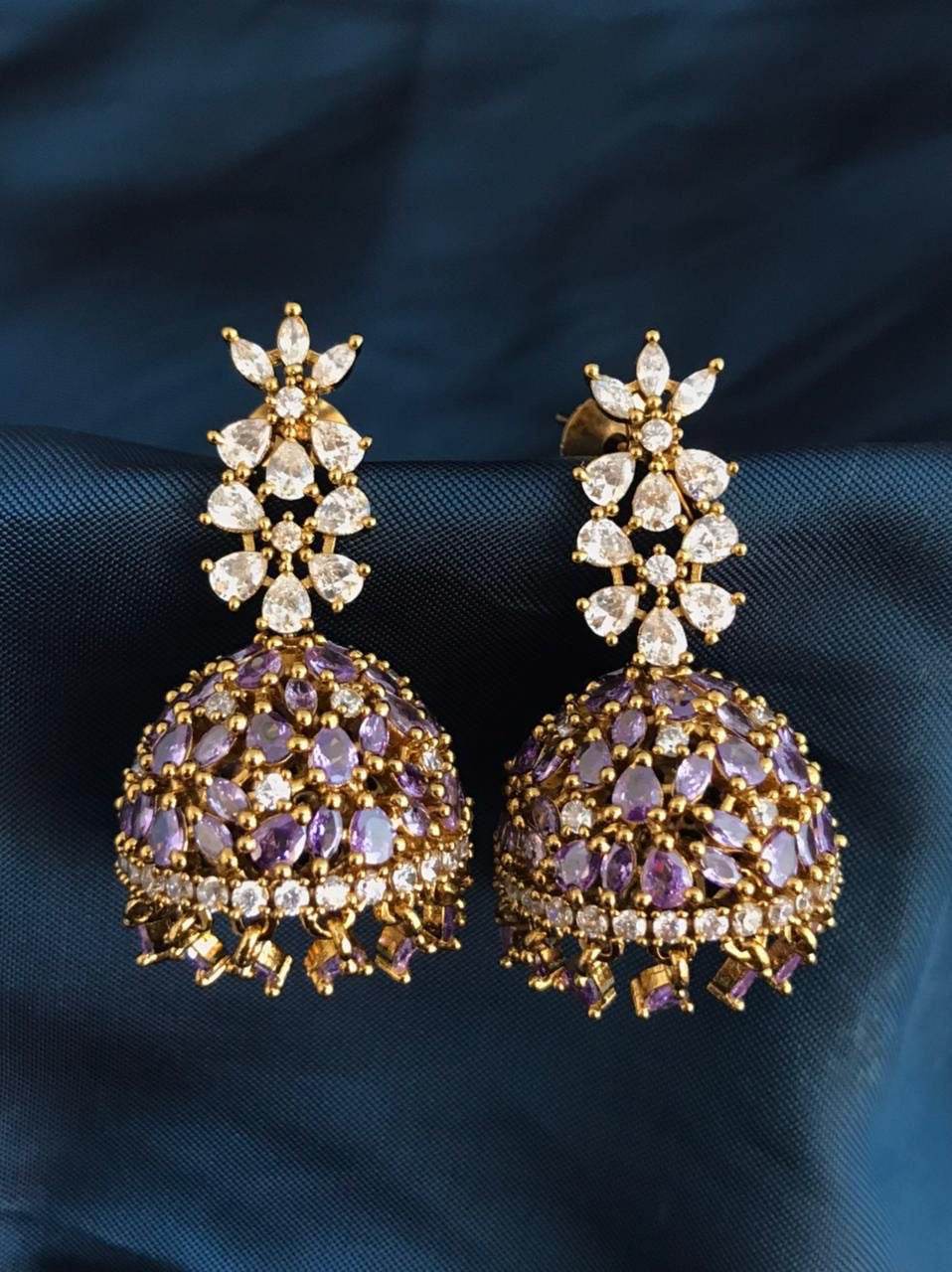 AD Stone Earrings