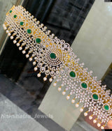 American Diamond Stones Bridal Hip Belt - Nakshatra Jewels
