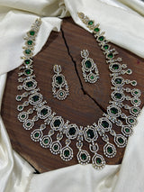 Victorian Polish with AD Stones Bridal Haram