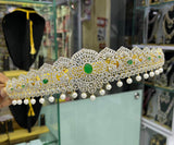 American Diamond Stones Bridal Hip Belt - Nakshatra Jewels
