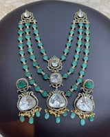Mossianite with AD Stones Bridal Layer Haram