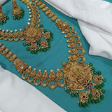 Nakshi Work with AD Stones Bridal Combo