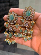 AD Stone Earrings - Nakshatra Jewels