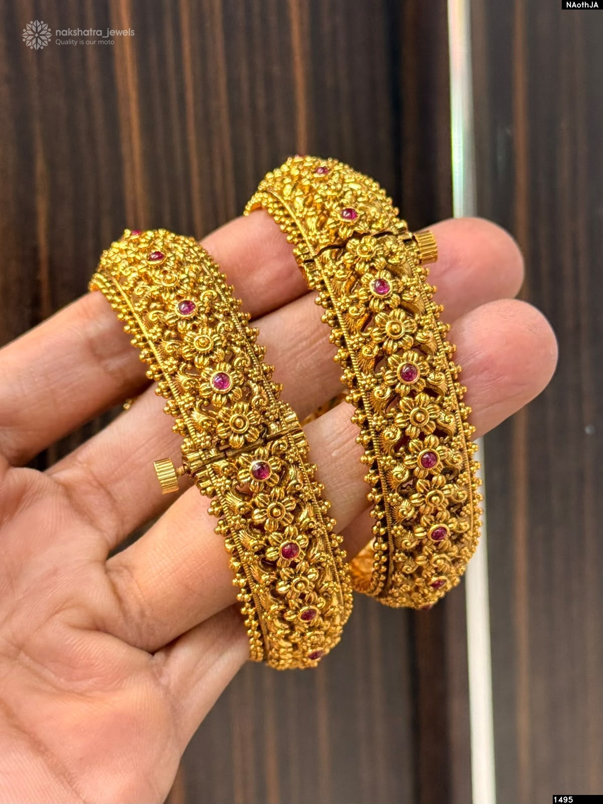 Nakshi Work Openable Bangles