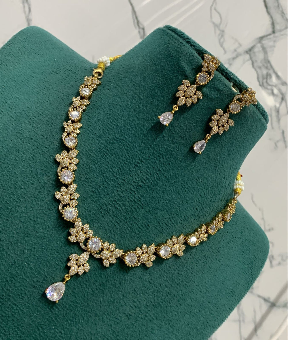 AD Stones Necklace