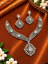 Victorian Polish with AD Stones Bridal Necklace