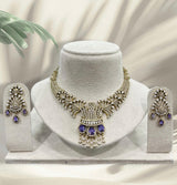 Victorian Polish AD Stones Necklace