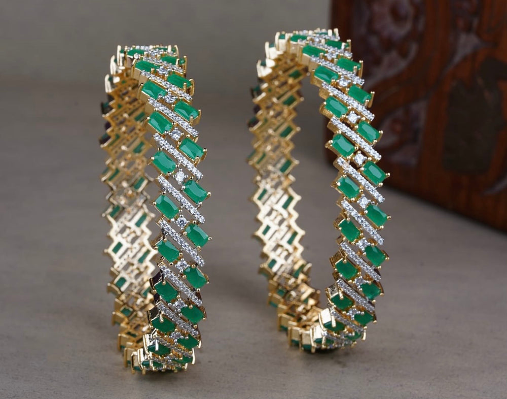 AD Stone Bangles