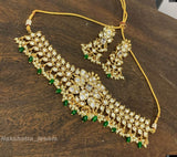 Premium quality with Kundan Stones Choker - Nakshatra Jewels