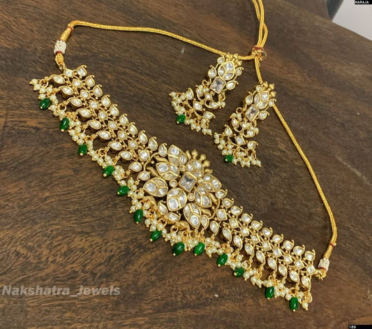 Premium quality with Kundan Stones Choker