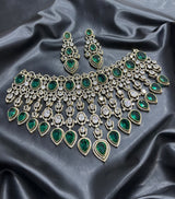 Victorian Polish with AD Stones Bridal Choker