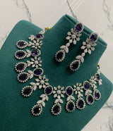 AD Stones Necklace - Nakshatra Jewels